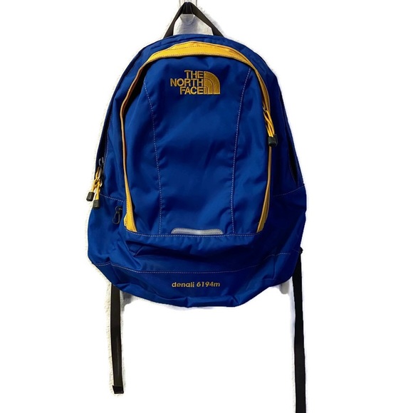 The North Face Denali Blue Yellow 